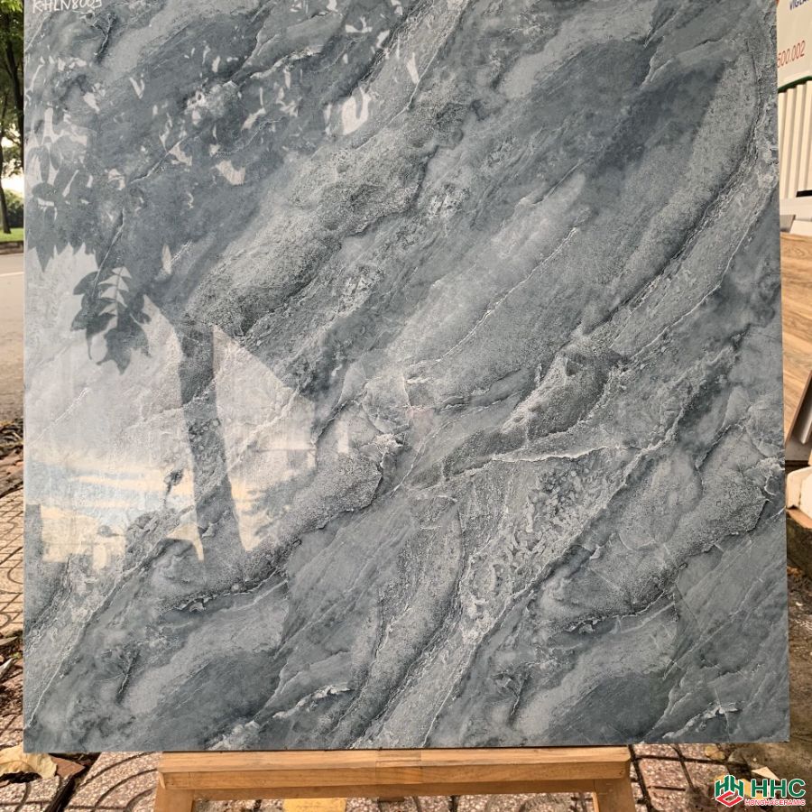 Gạch 80x80 bóng kiếng vincenza vân đá xanh
